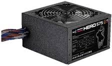 Блок питания AeroCool Hero 575, 575Вт, 120мм, черный, retail