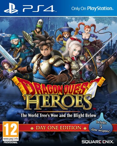 Игра для приставки Sony PS4: Dragon Quest Heroes: The World Tree's Woe and the Blight Below