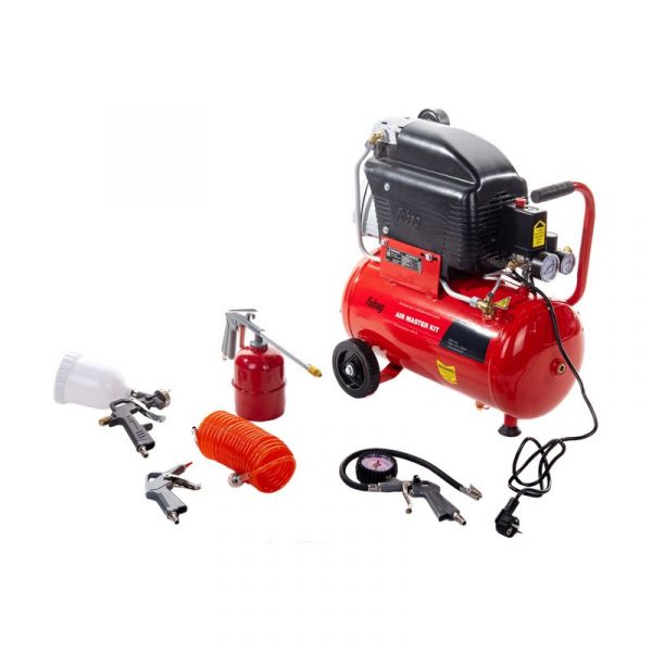 Компрессор FUBAG Air Master Kit 6 масляный [61431380] 1.5 кВт, 222 л/мин, 24 л