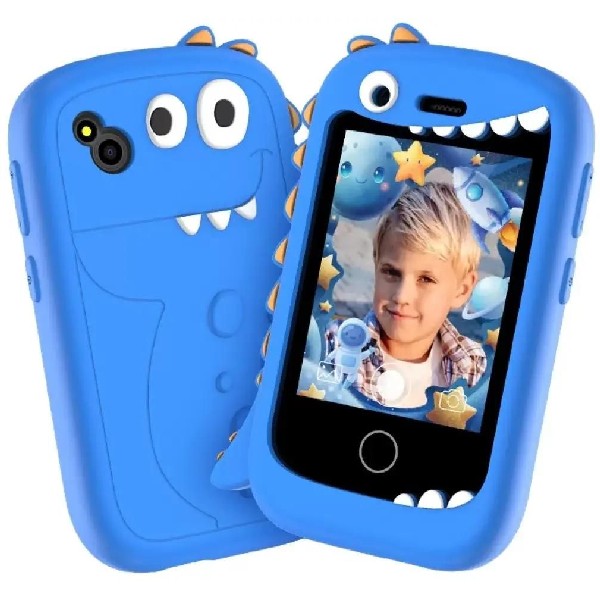 Мобильный телефон Elari GamePhone 2024 проприетарная /4 гб черный/синий EL-BLK-BLU