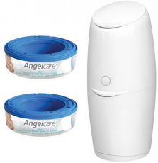 Мусорное ведро AngelCare AD9402-NF + 2 картриджа с мешками AR9001-EU