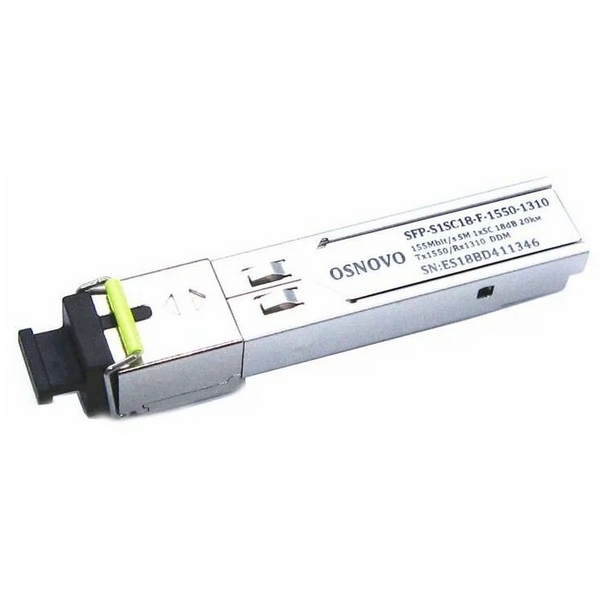 Трансивер Osnovo SFP-S1SC18-F-1550-1310-I