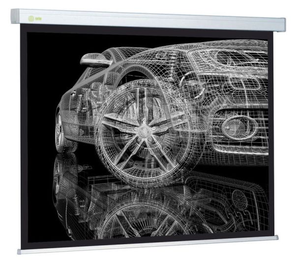Экран для проектора Cactus Wallscreen CS-PSW-213x213, 213х213 см, 1:1, настенно-потолочный белый